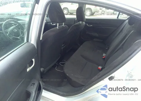 2013 Honda Civic Lx from USA, damaged, VIN 2HGFB2F54DH556835